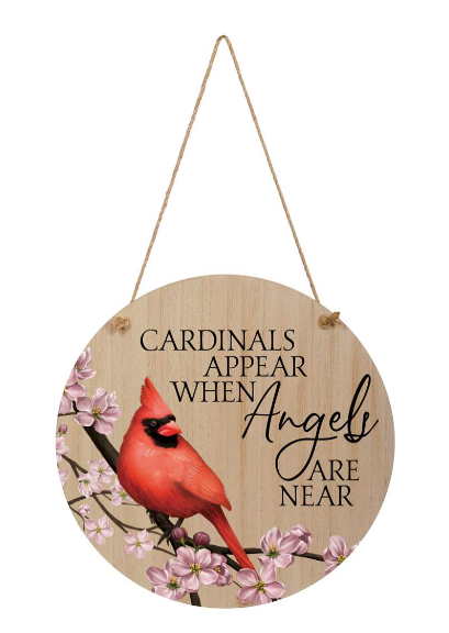 Wall Decor Hanger, Cardinals Appear