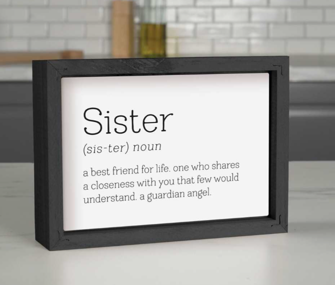 Framed Art, Sister
