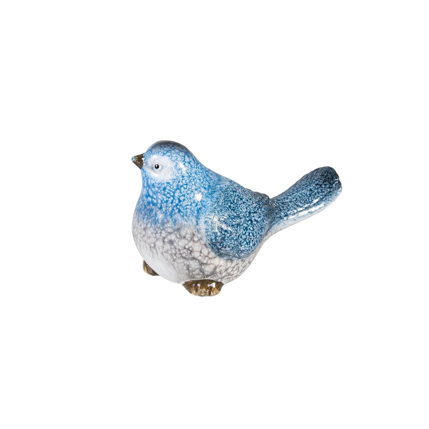 Ceramic Blue Bird, Small