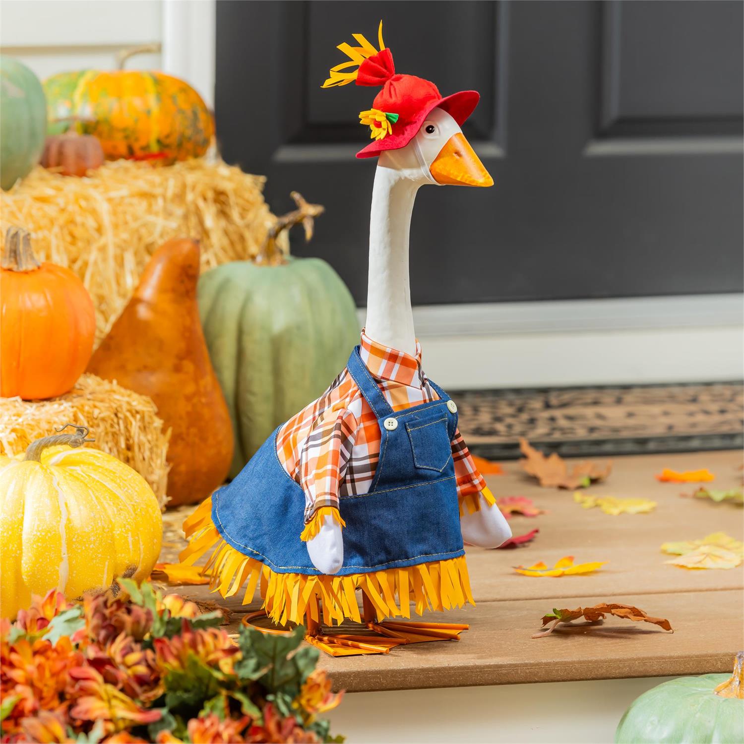Porch Goose Outfit, Scarecrow