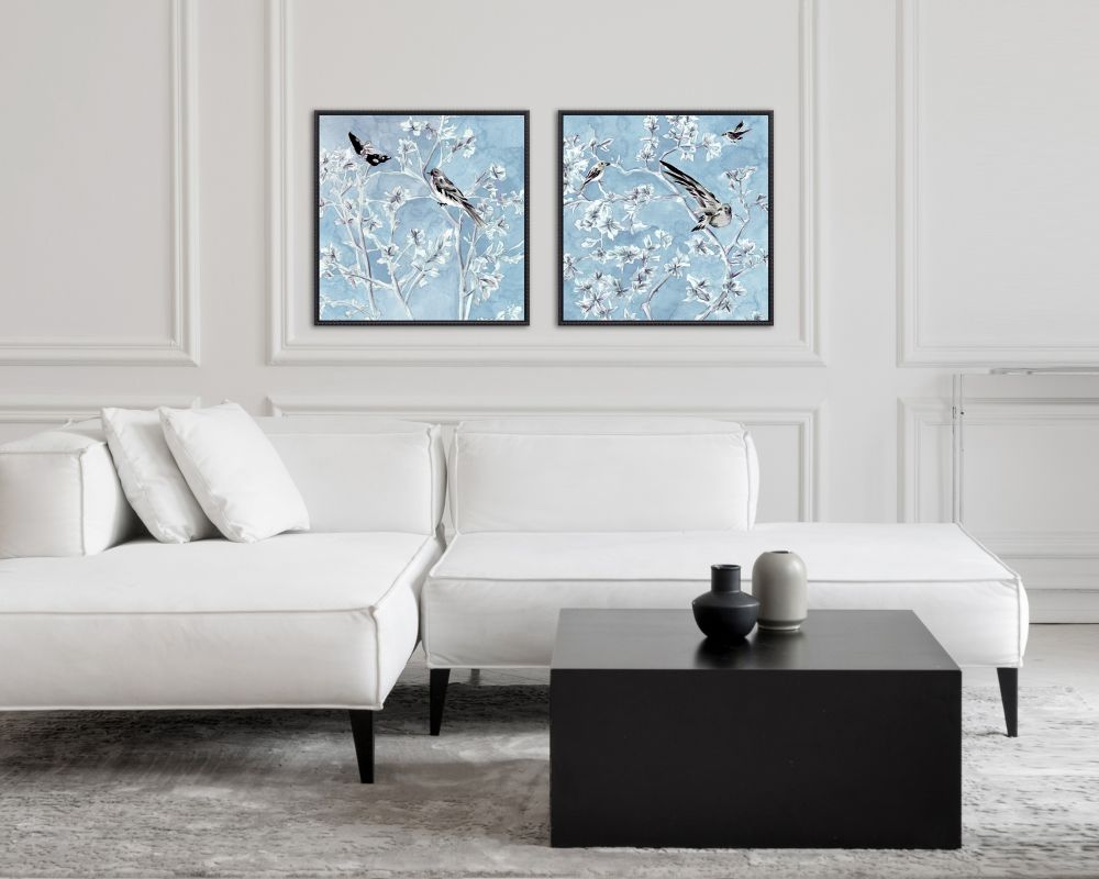 Minted Serenity I, 24x24 (Framed)