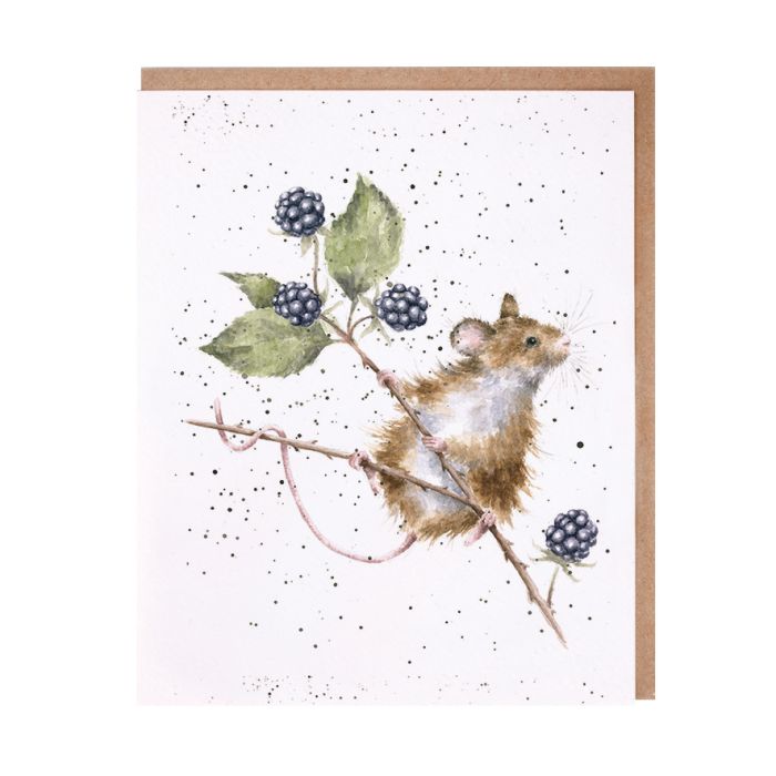 'Brambles' Mouse Single Card