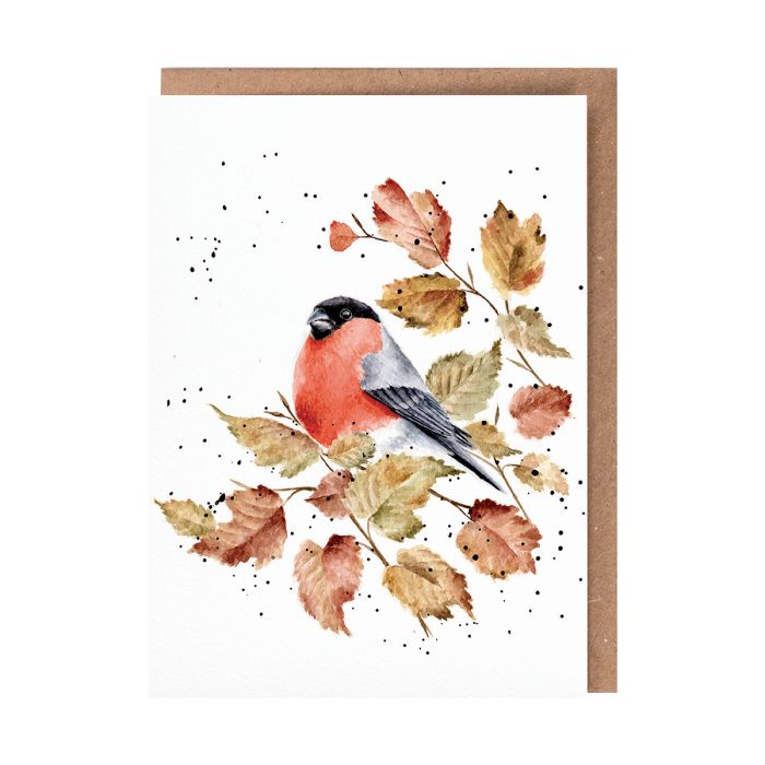 'Bold & Beautiful' Bullfinch Single Card