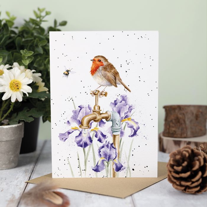 'The Gardener's Guest' Robi Single Card