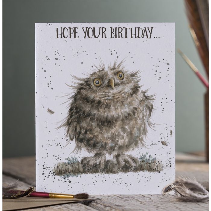 'You're A Hoot' Owl Birthday Single Card
