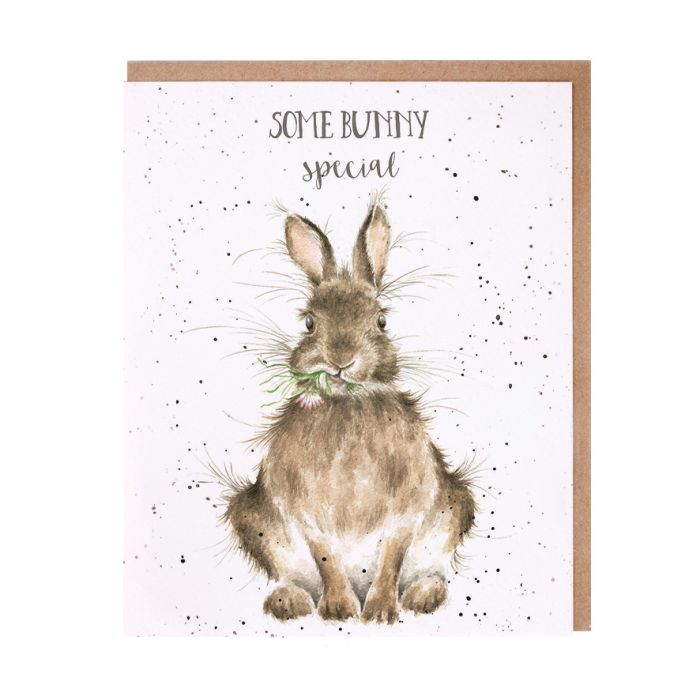 'Some Bunny Special' Rabbit With Love Single Card
