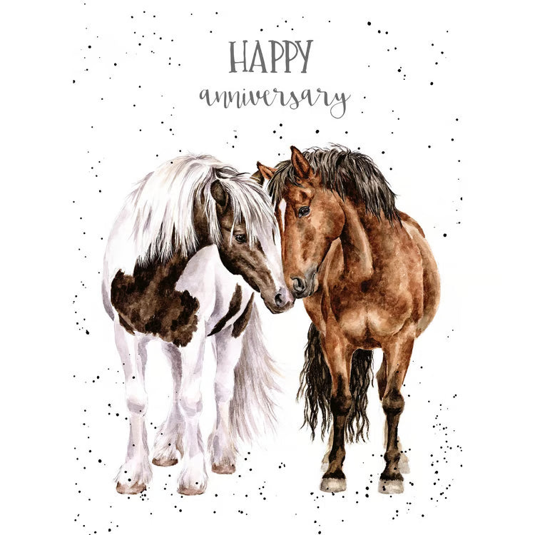 Anniversary 'Close to You' Horse Single Card