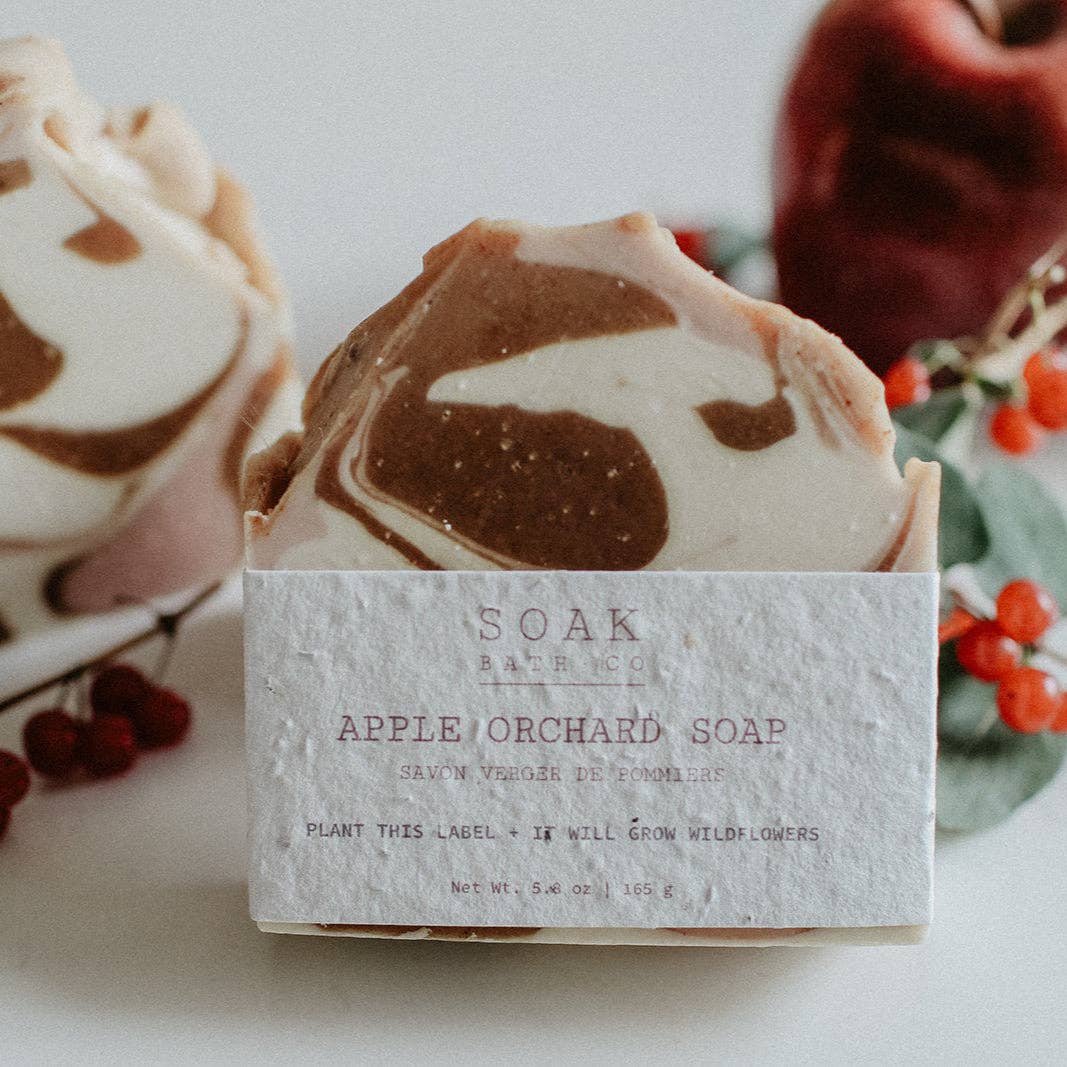 Apple Orchard Soap Bar - Canadian Made
