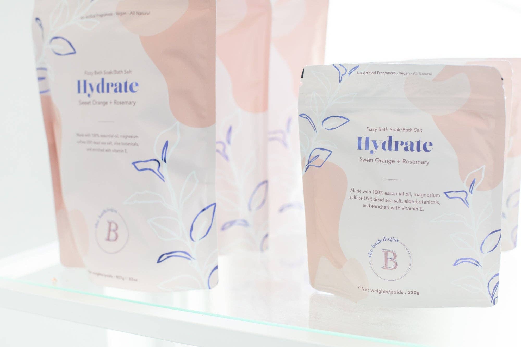 The Bathologist Hydrate Fizzy Bath Soak 907g