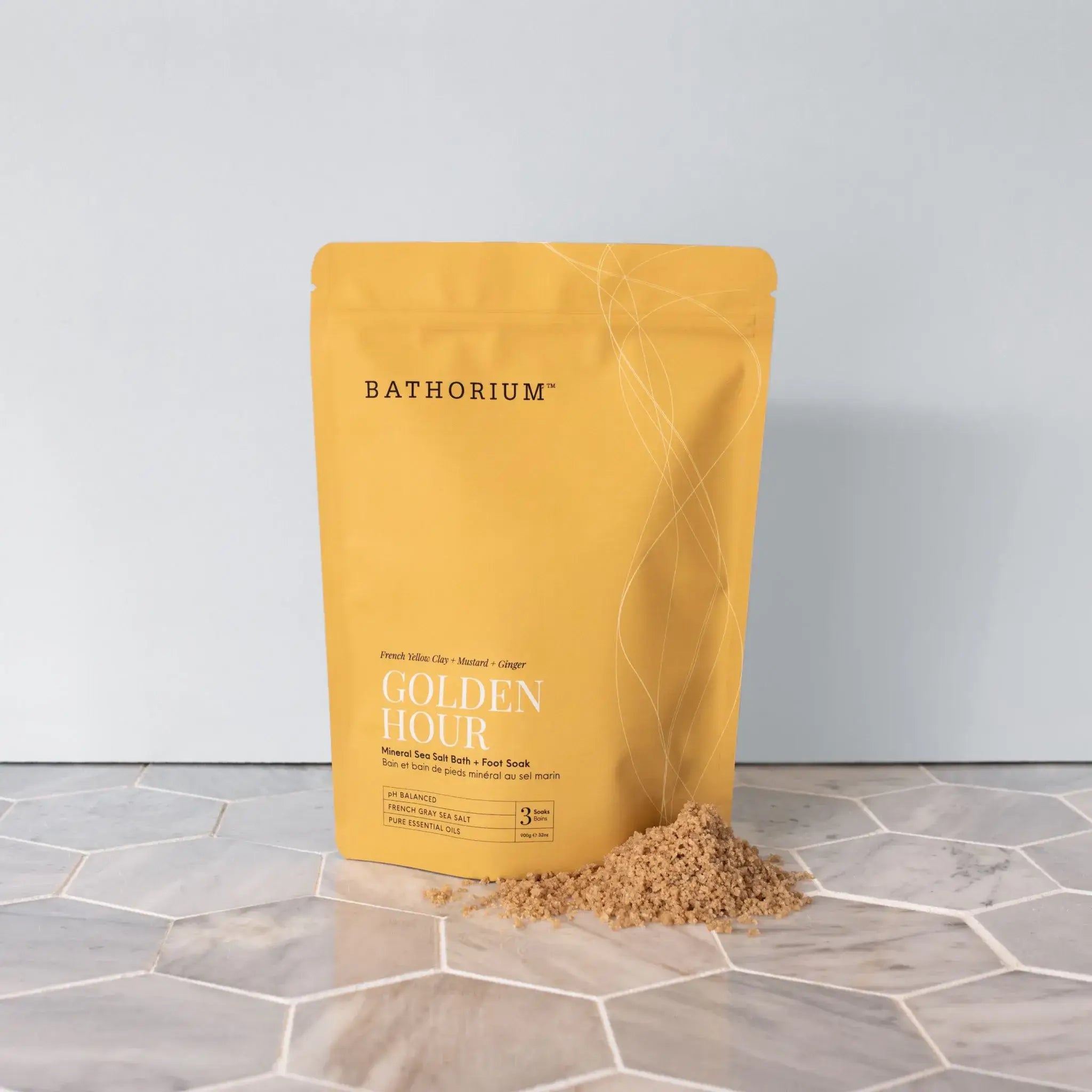 Golden Hour Mineral Clay Soak 900g