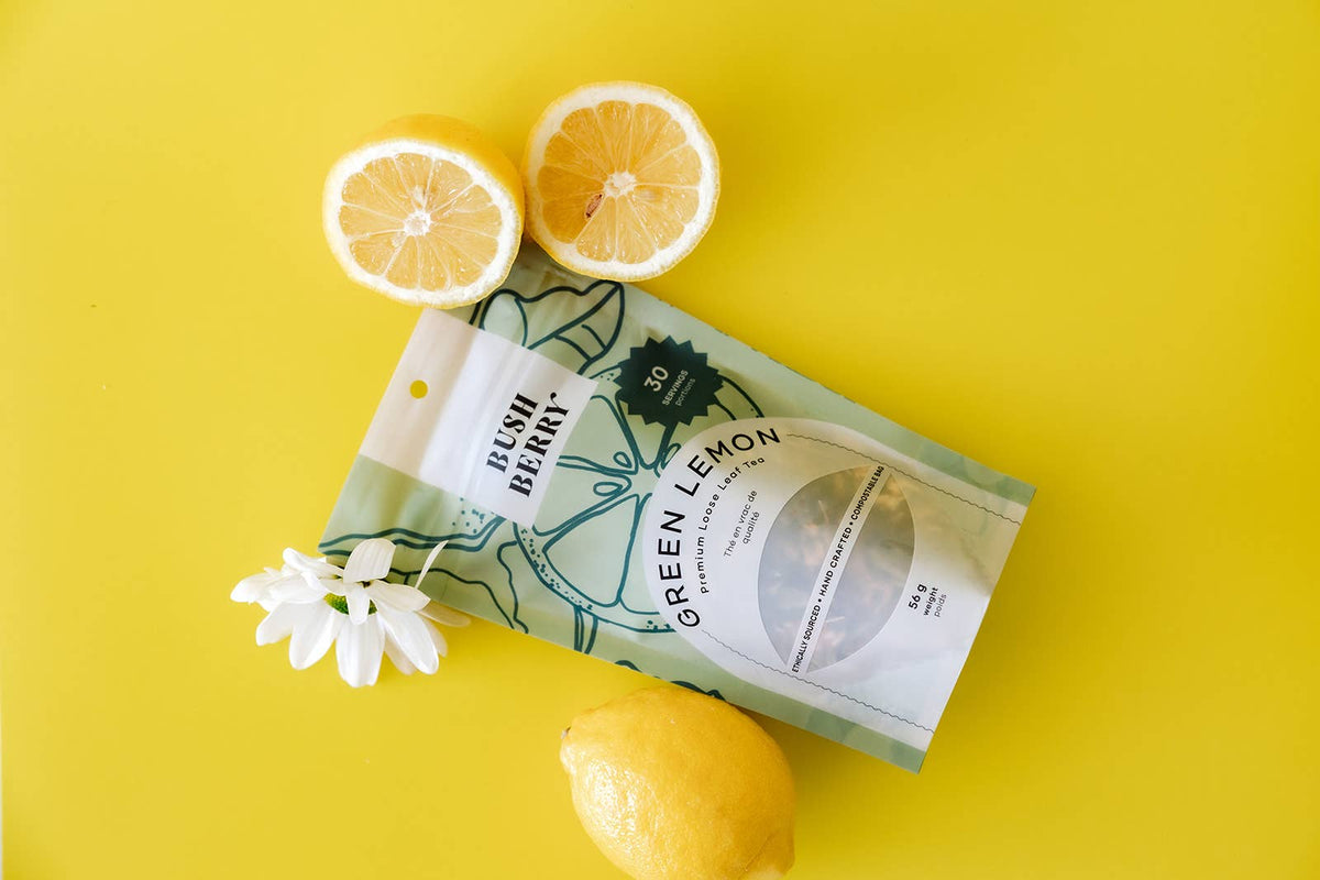 Organic Green Lemon Loose Leaf Tea