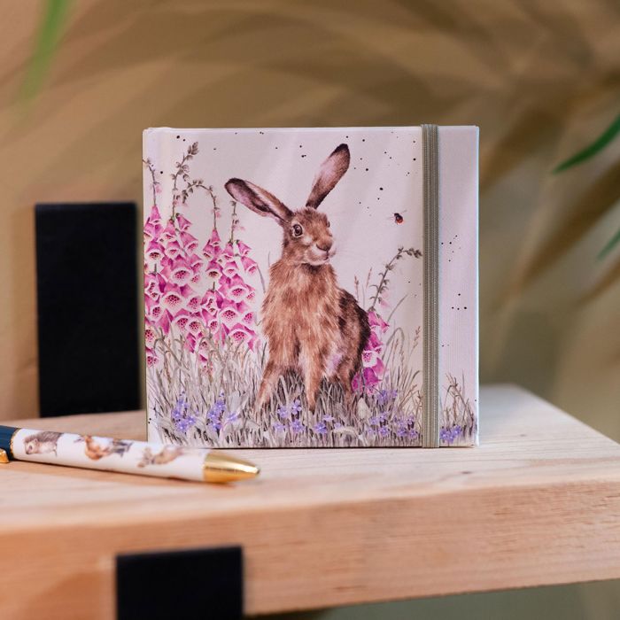 Mini Hardback Notebook, The Wild Garden Hare