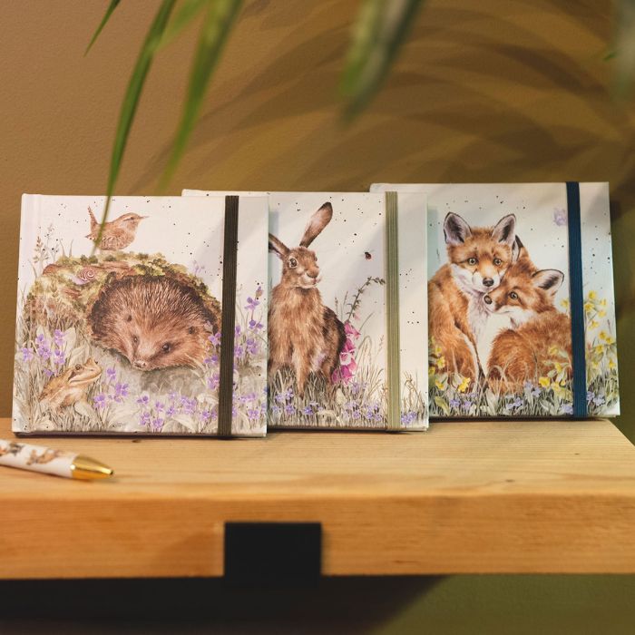 Mini Hardback Notebook, The Wild Patch Hedghog