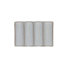 Stoneware Soap Dish, Reactive Glaze, 3 Styles