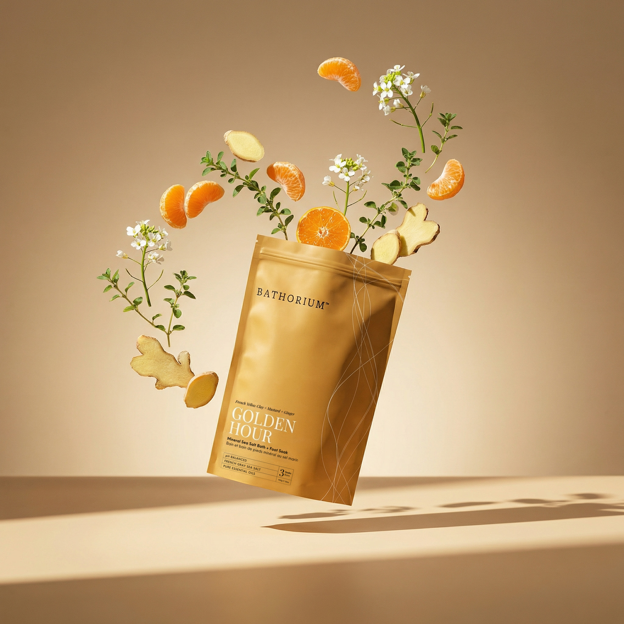 Golden Hour Mineral Clay Soak 900g