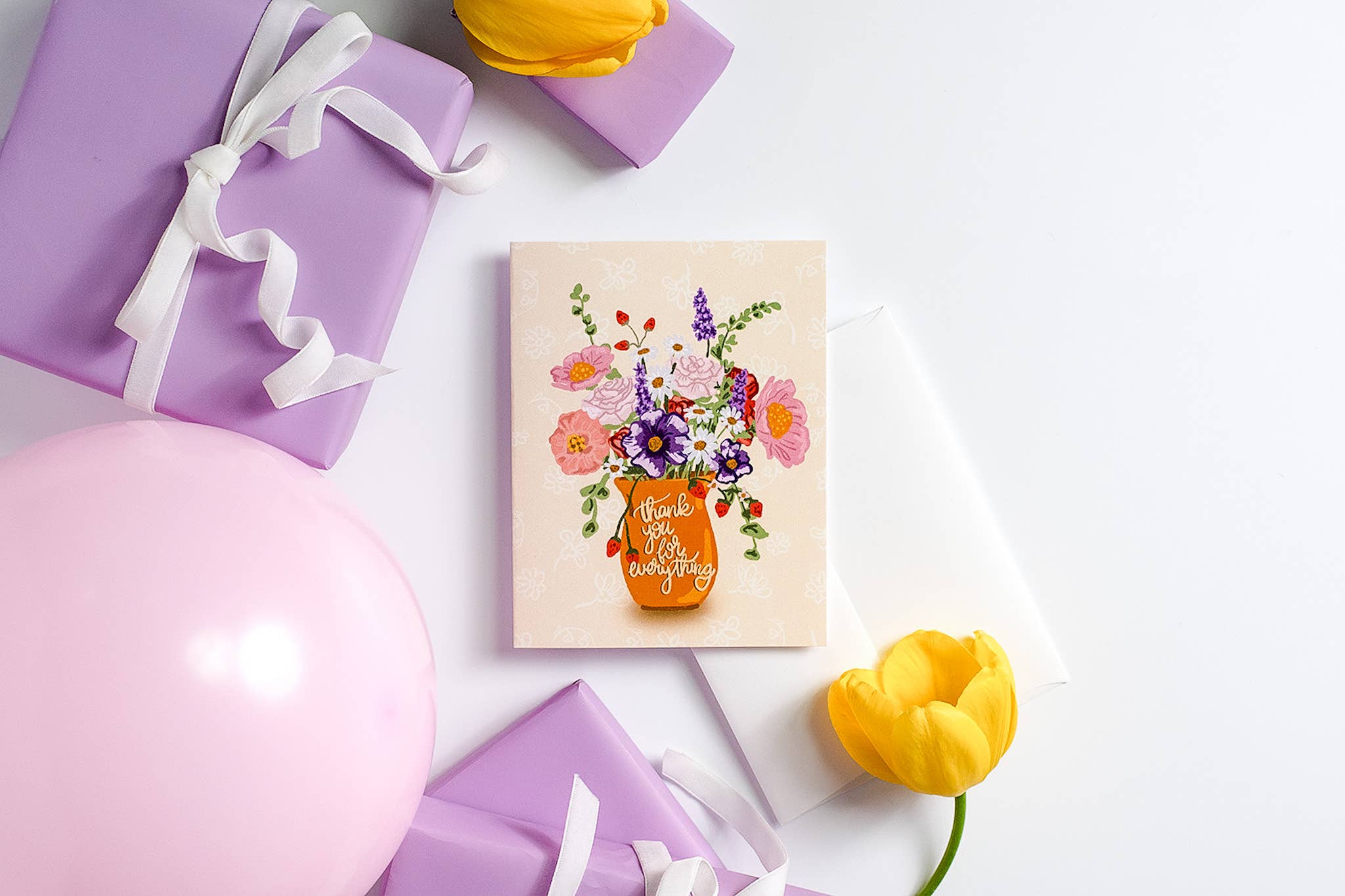 Thank You For Everything - Greeting Card