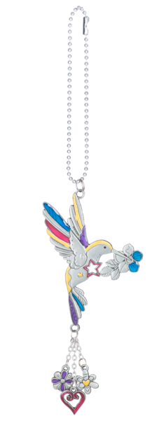 Color Art Car Charm-H-Bird