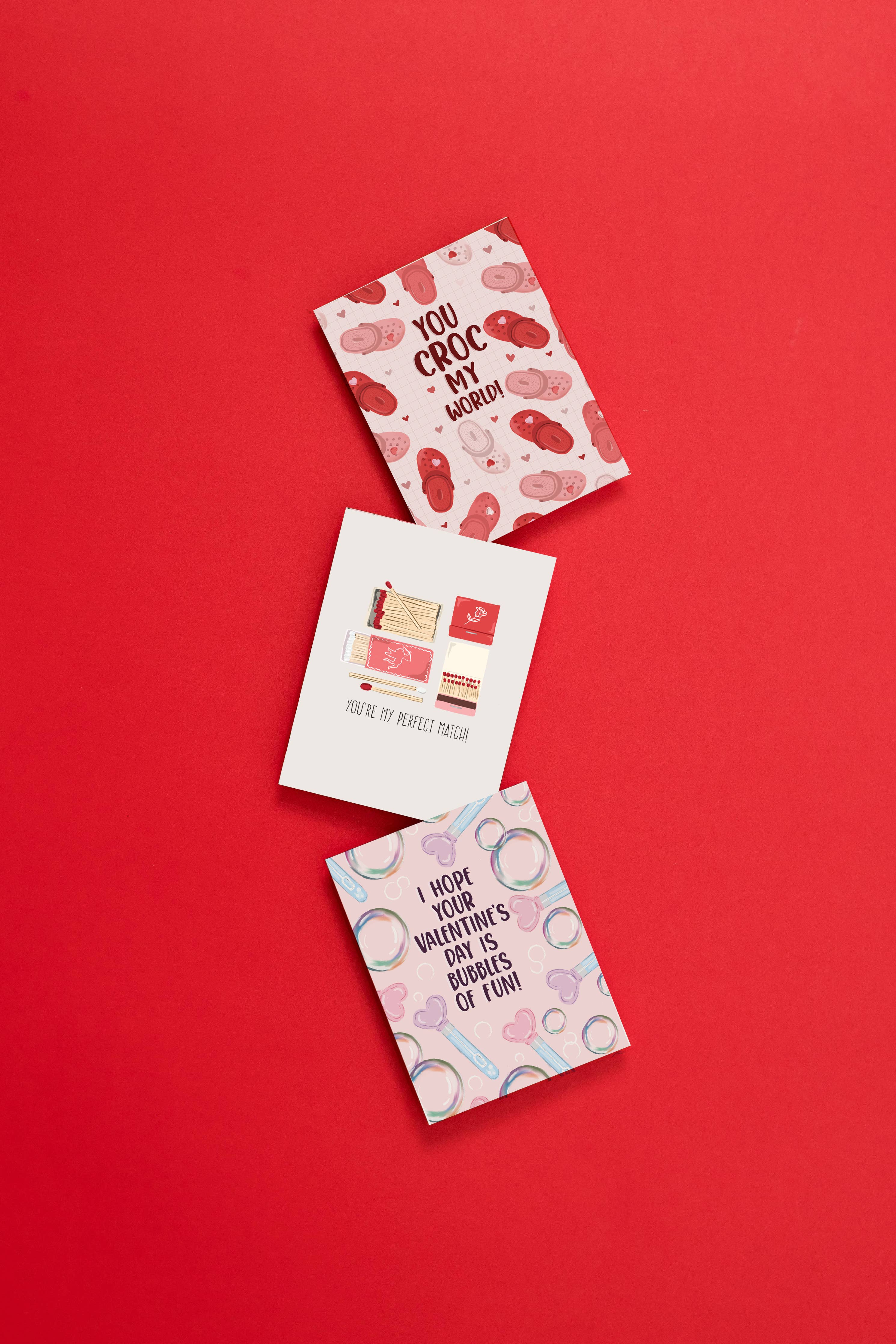 You're My Perfect Match! - Greeting Card