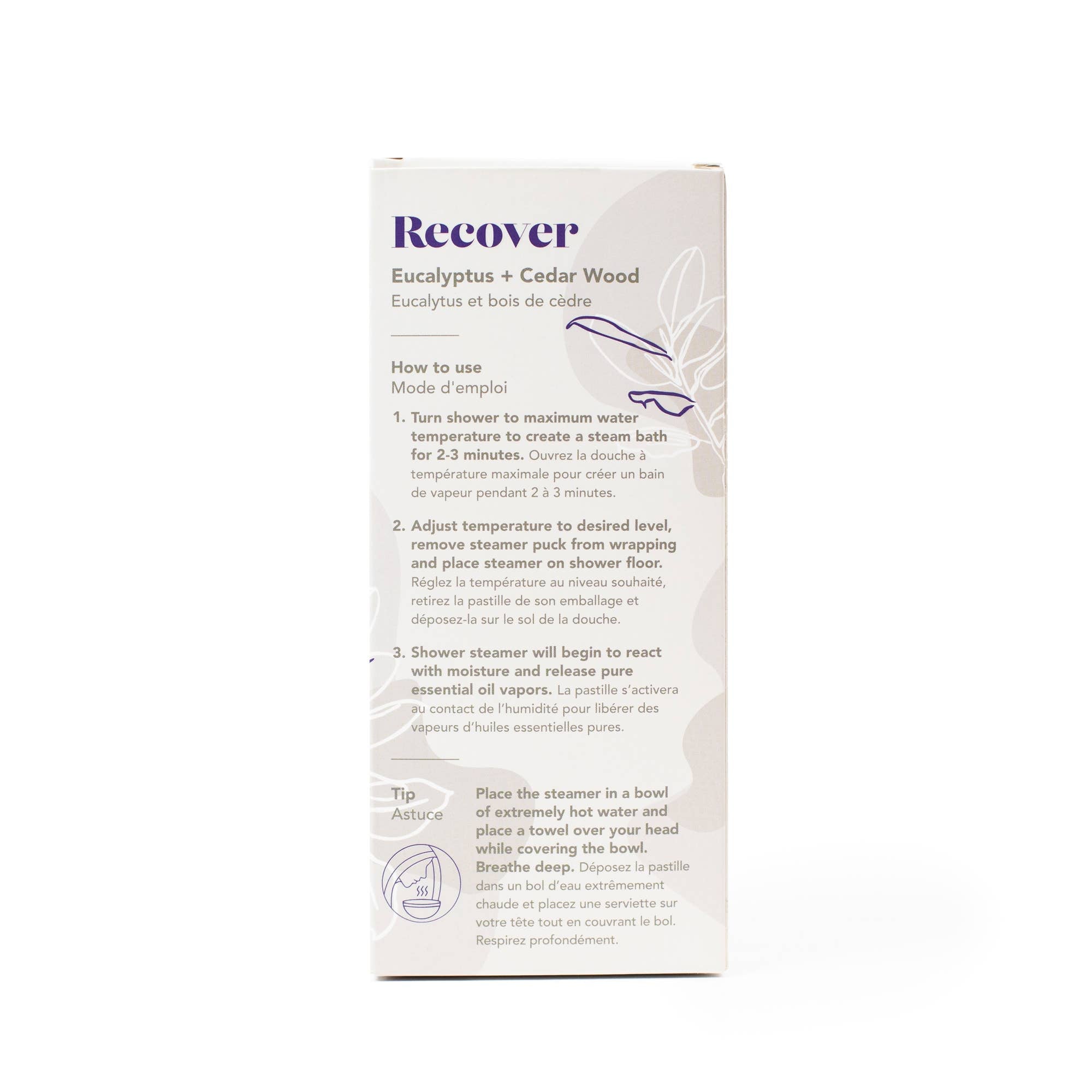The Bathologist Recover Shower Steamers