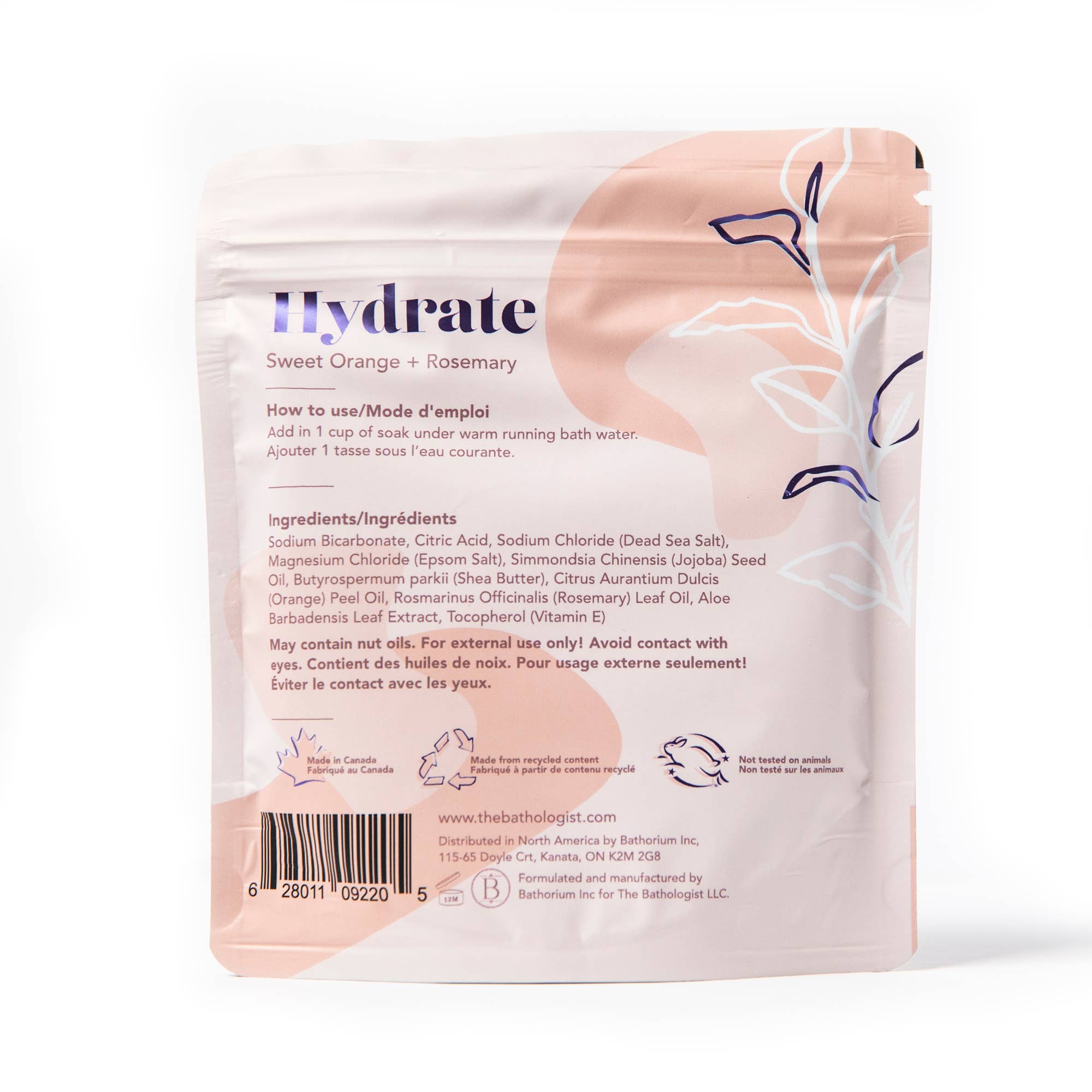 The Bathologist Hydrate Fizzy Soak 330g