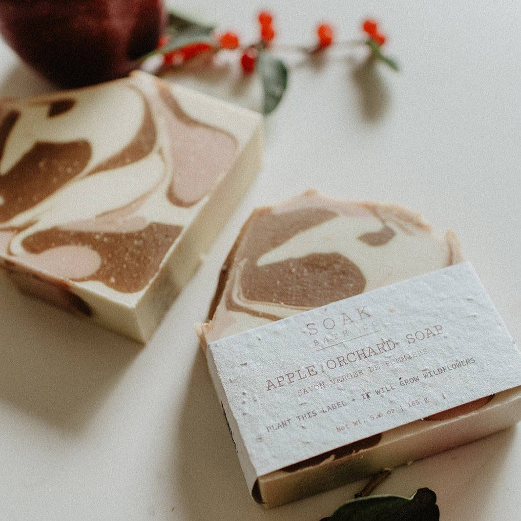 Apple Orchard Soap Bar - Canadian Made