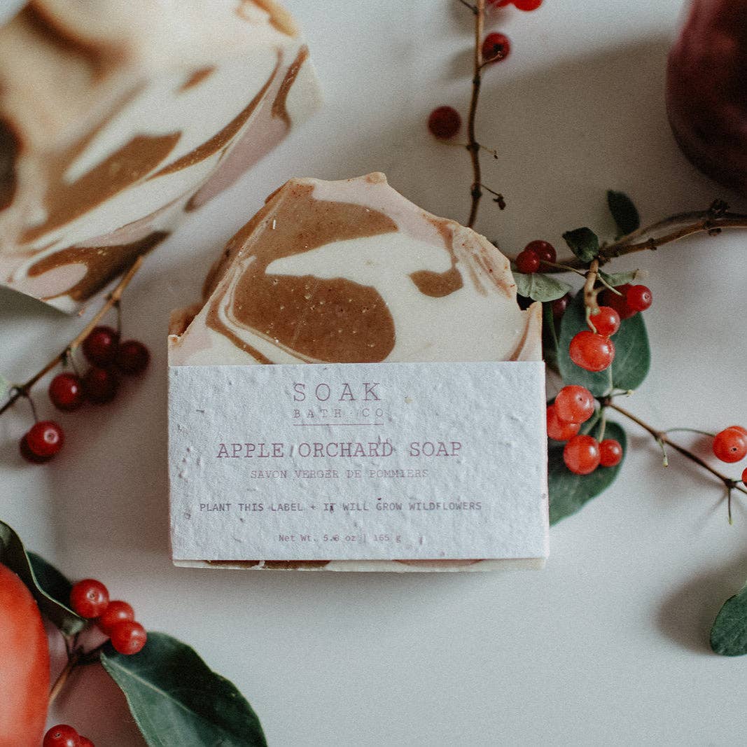 Apple Orchard Soap Bar - Canadian Made