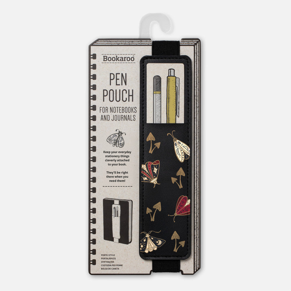 Bookaroo Pen Pouch- Moths