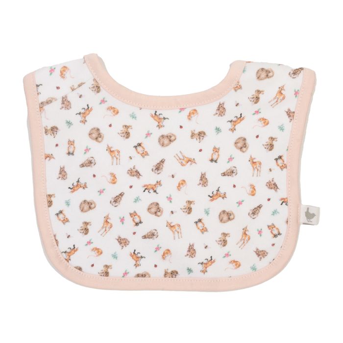Little Forest Woodland Animal Bib Set