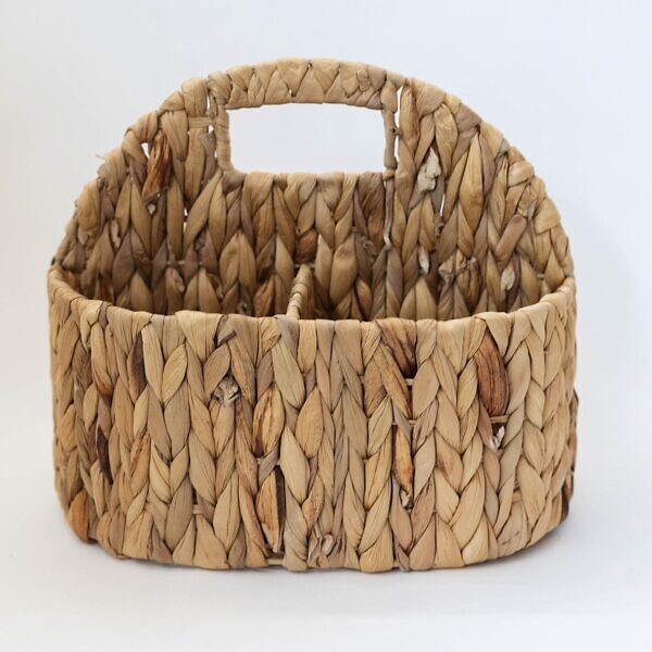 Woven Wooden Basket, Large