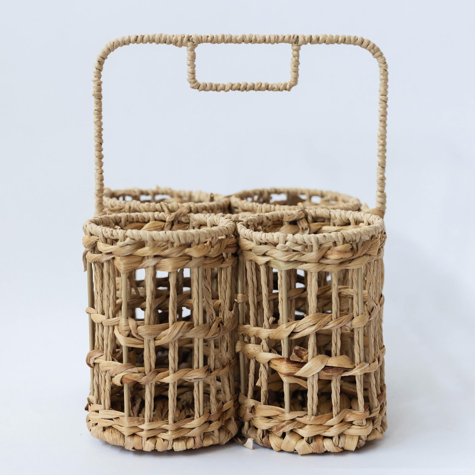 Woven Bottle Basket