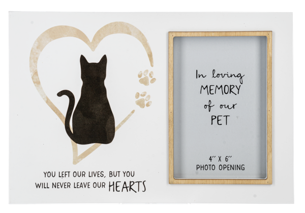 Bereavement Pet 4x6 Frame - In Loving Memory