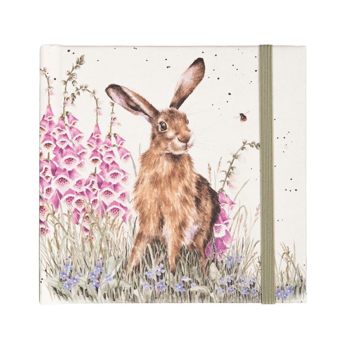 Mini Hardback Notebook, The Wild Garden Hare