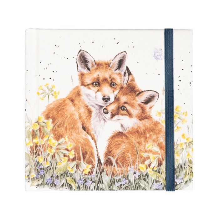Mini Hardback Notebook, Growing Wild Together Fox