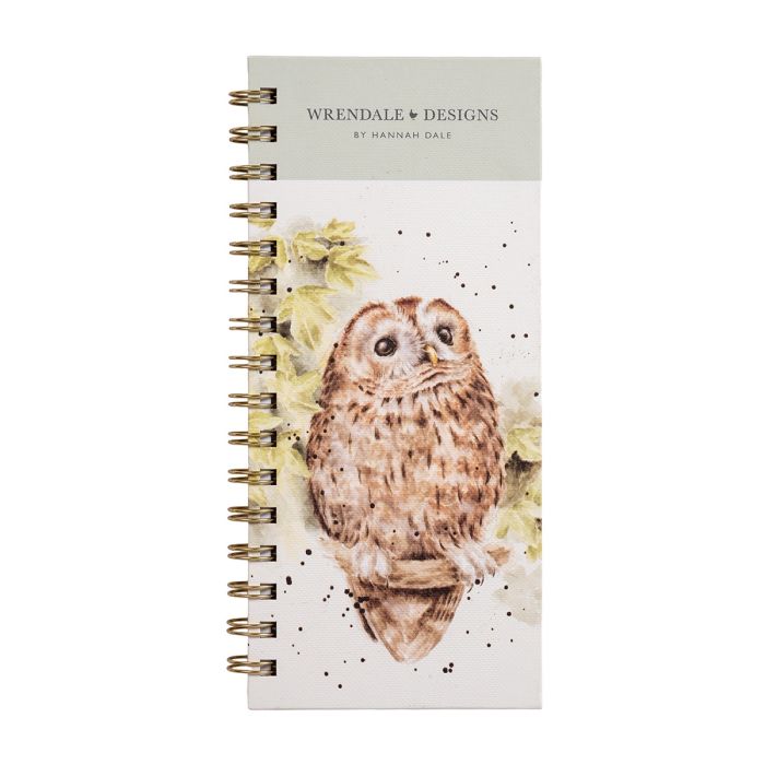 To Do List Notebook - Treetops, Owl