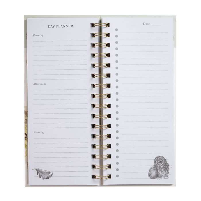 To Do List Notebook - Treetops, Owl