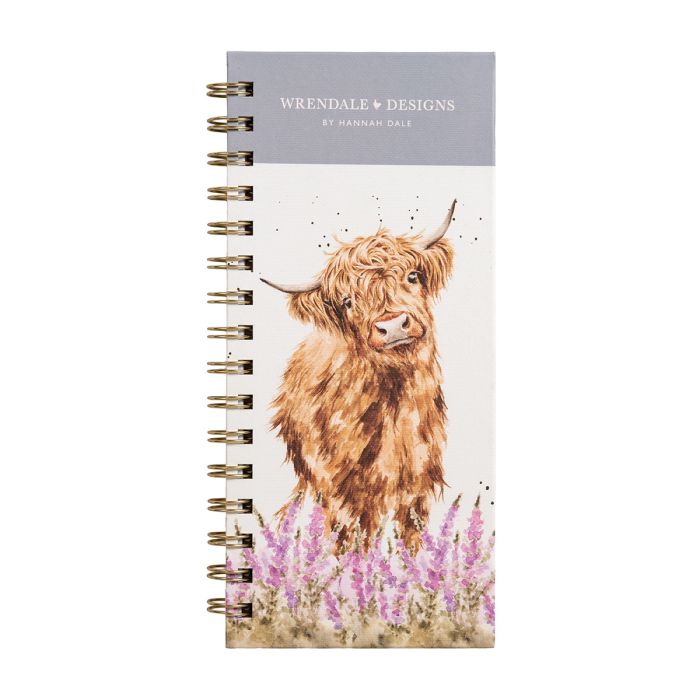 To Do List Notebook - Gentle Giant, Highland Cow