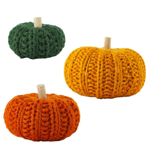 Orange Crochet Pumpkin