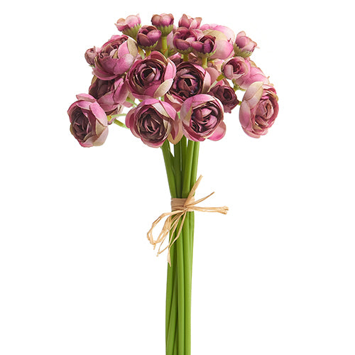 11" Purple Ranunculus Bouquet