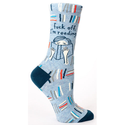 Women's Crew Sock Blue Q, Assorted Styles