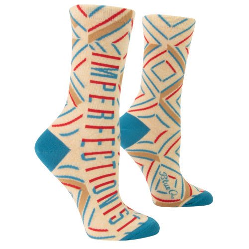 Women's Crew Sock Blue Q, Assorted Styles