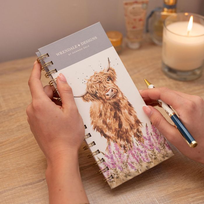To Do List Notebook - Gentle Giant, Highland Cow