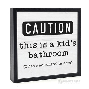 Kids Bathroom - Word Sign