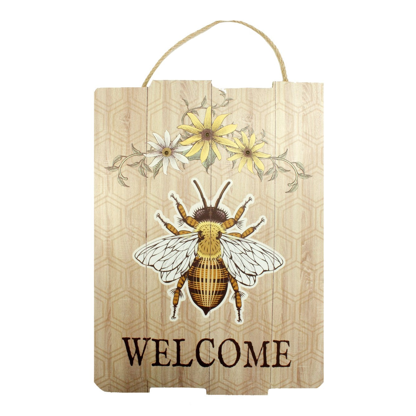 LED Bee Welcome Sign