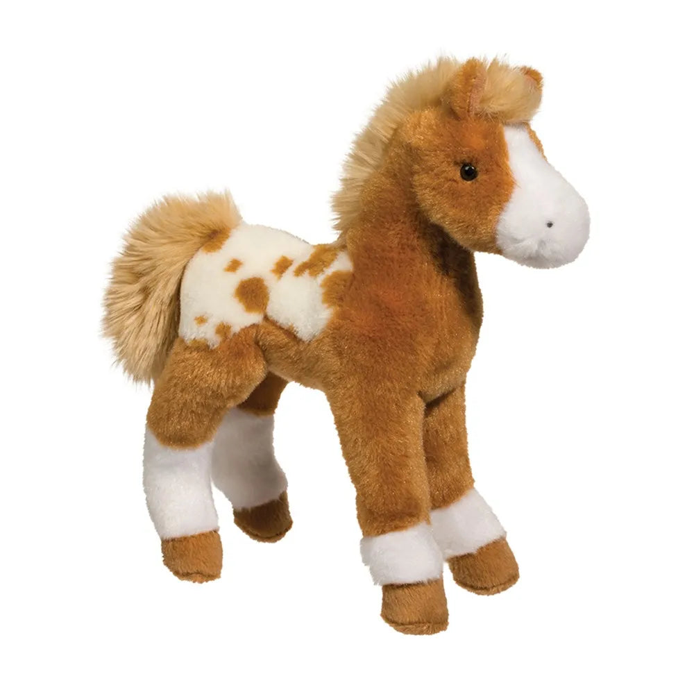 Freckles Golden Appaloosa Horse Plush
