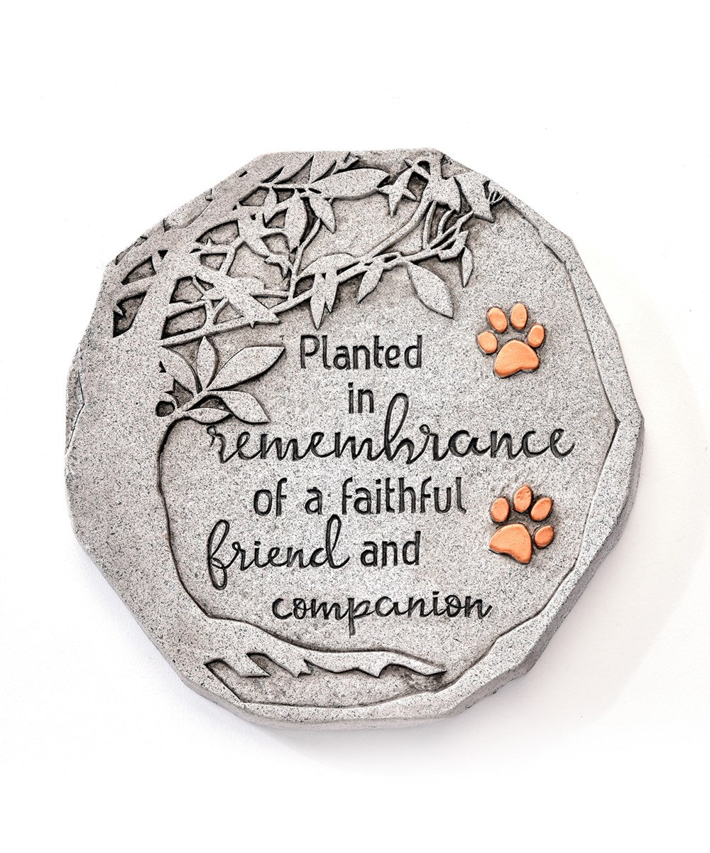 Pet Memorial Stepping Stone