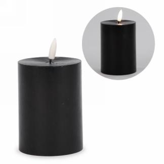 Black 4" LED Candle