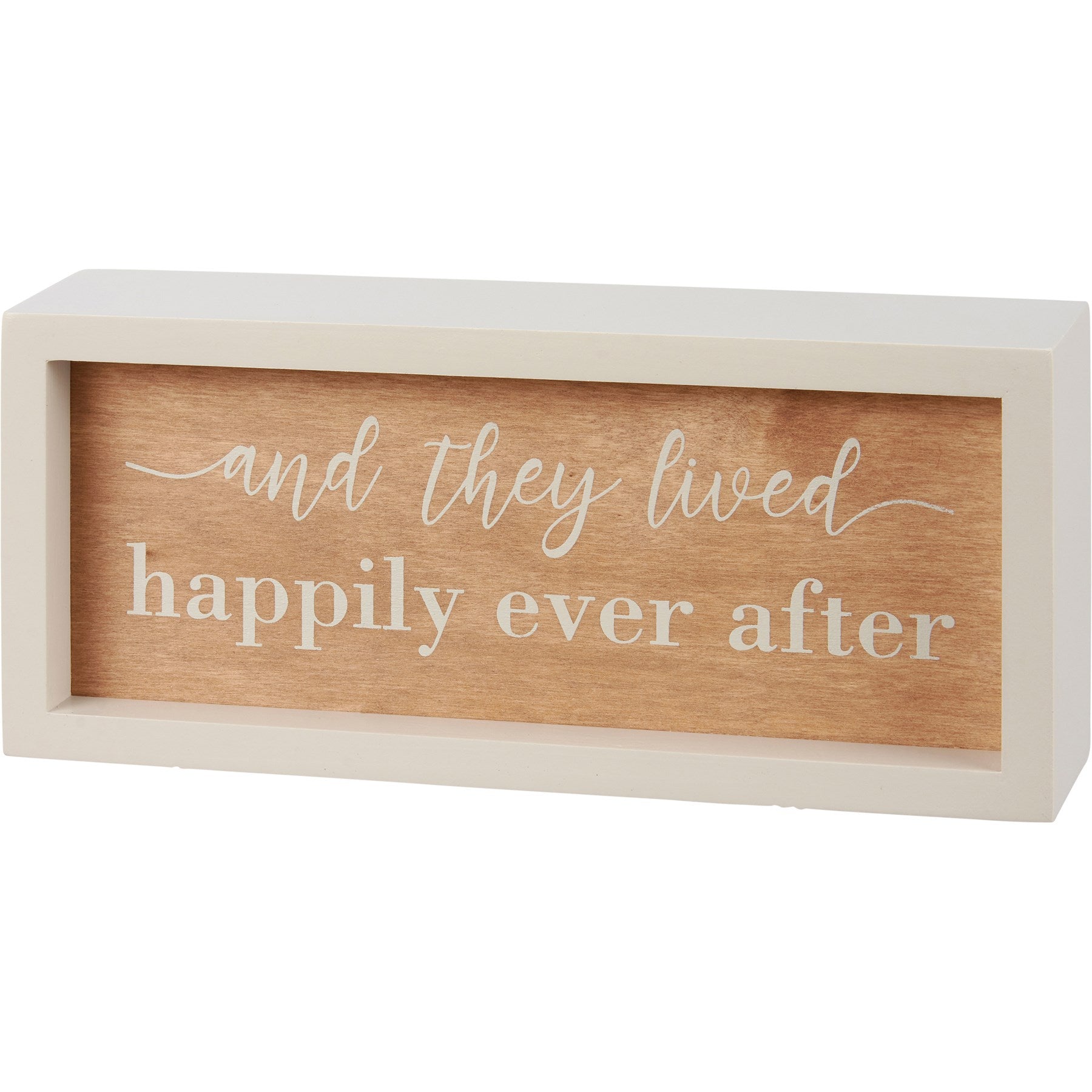 Inset Box Sign - Ever After