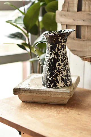 Black & White Pitcher
