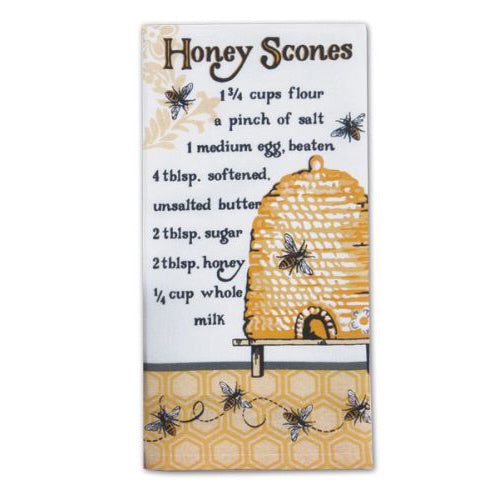 Floursack Tea Towel- Honey Scones