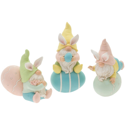 Easter Gnomes On Eggs